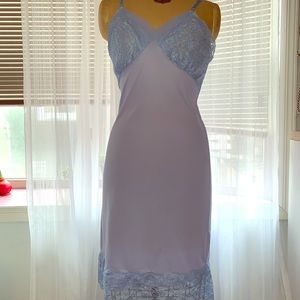 Vintage Baby Blue Slip